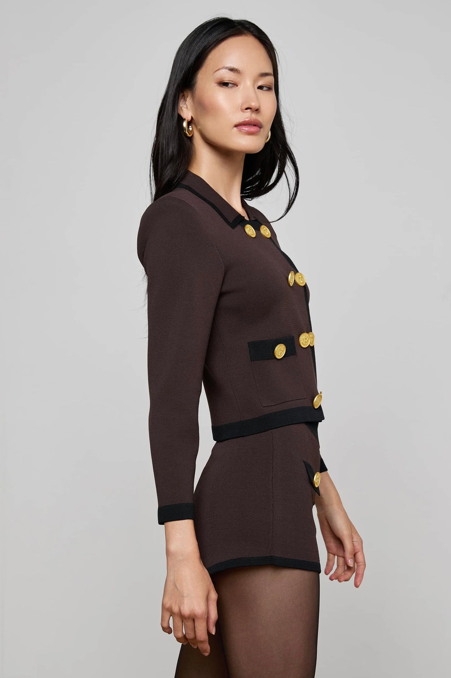 Janu Cropped Knit Jacket