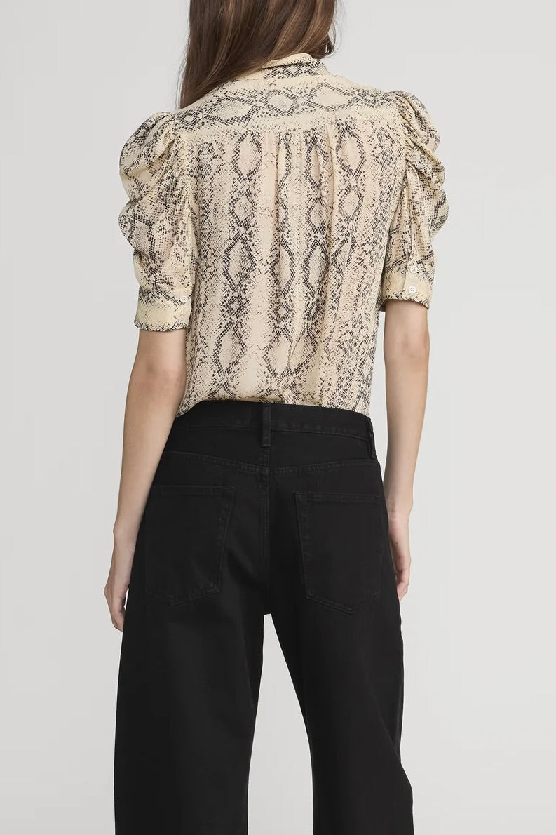 The Snakeskin Gillian Top