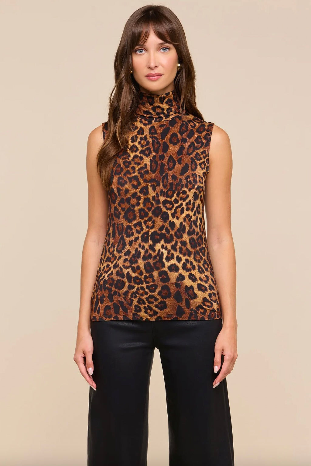 Ceci Sleeveless Leopard Top