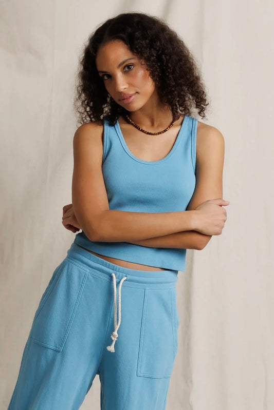 Blondie Tank - Milky Blue