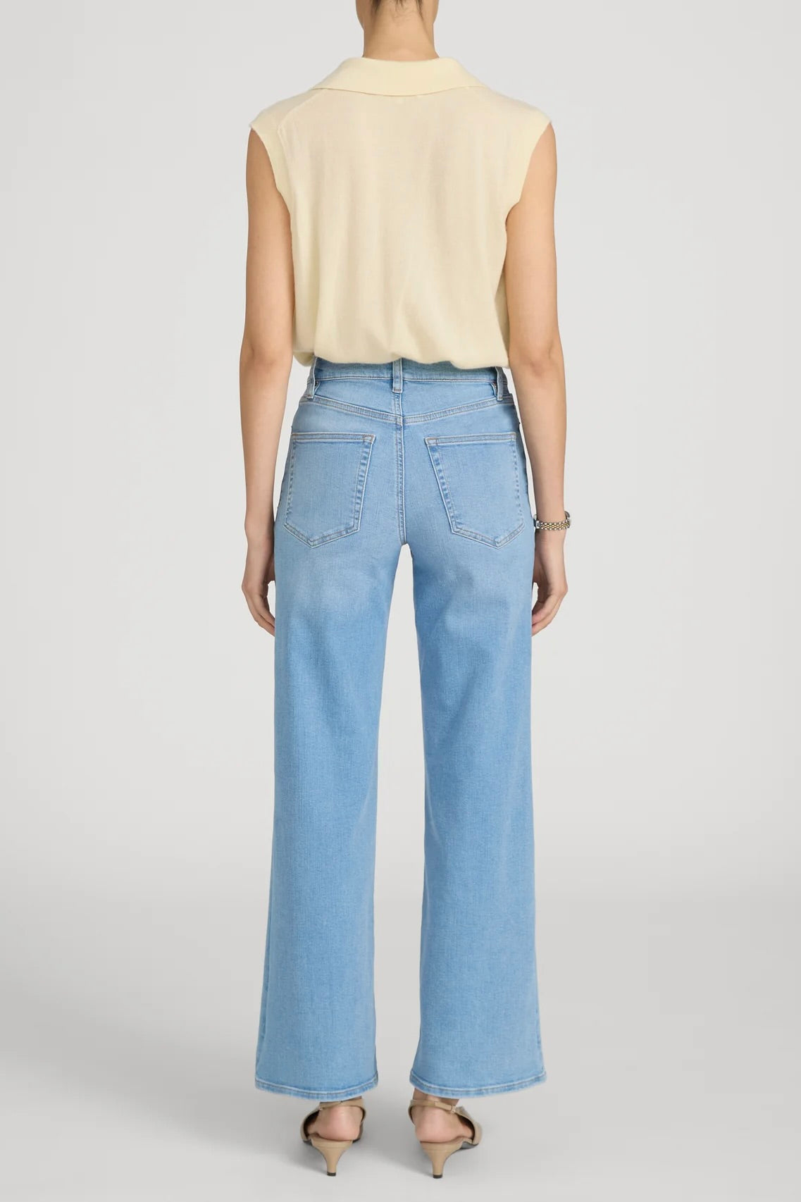 Le Slim Palazzo Crop - Honeymoon