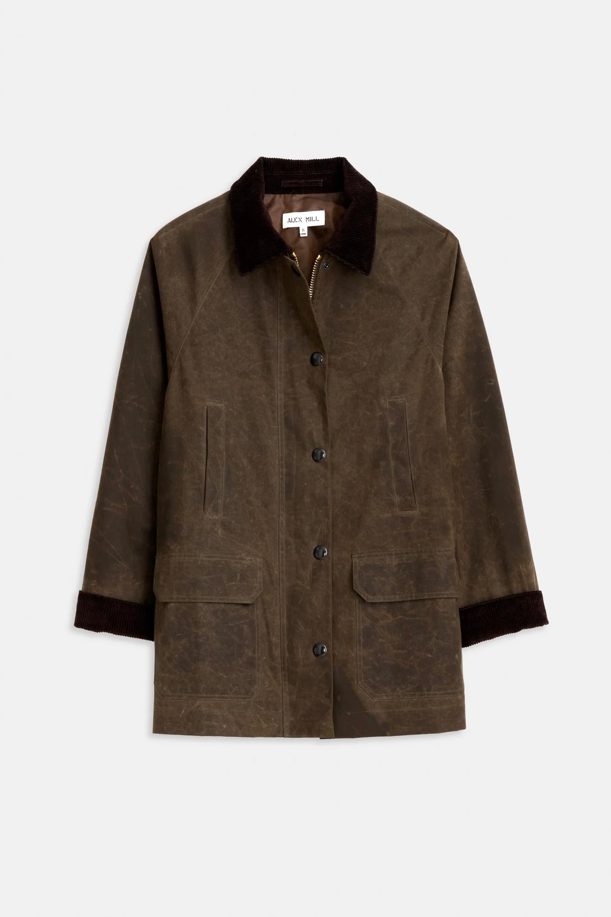 Chiltern Street Jacket In Waxed Cotton