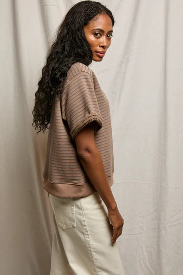 Briggs French Terry Short Sleeve Sweatshirt