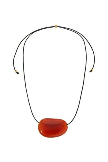 Julia Necklace - Red/Black