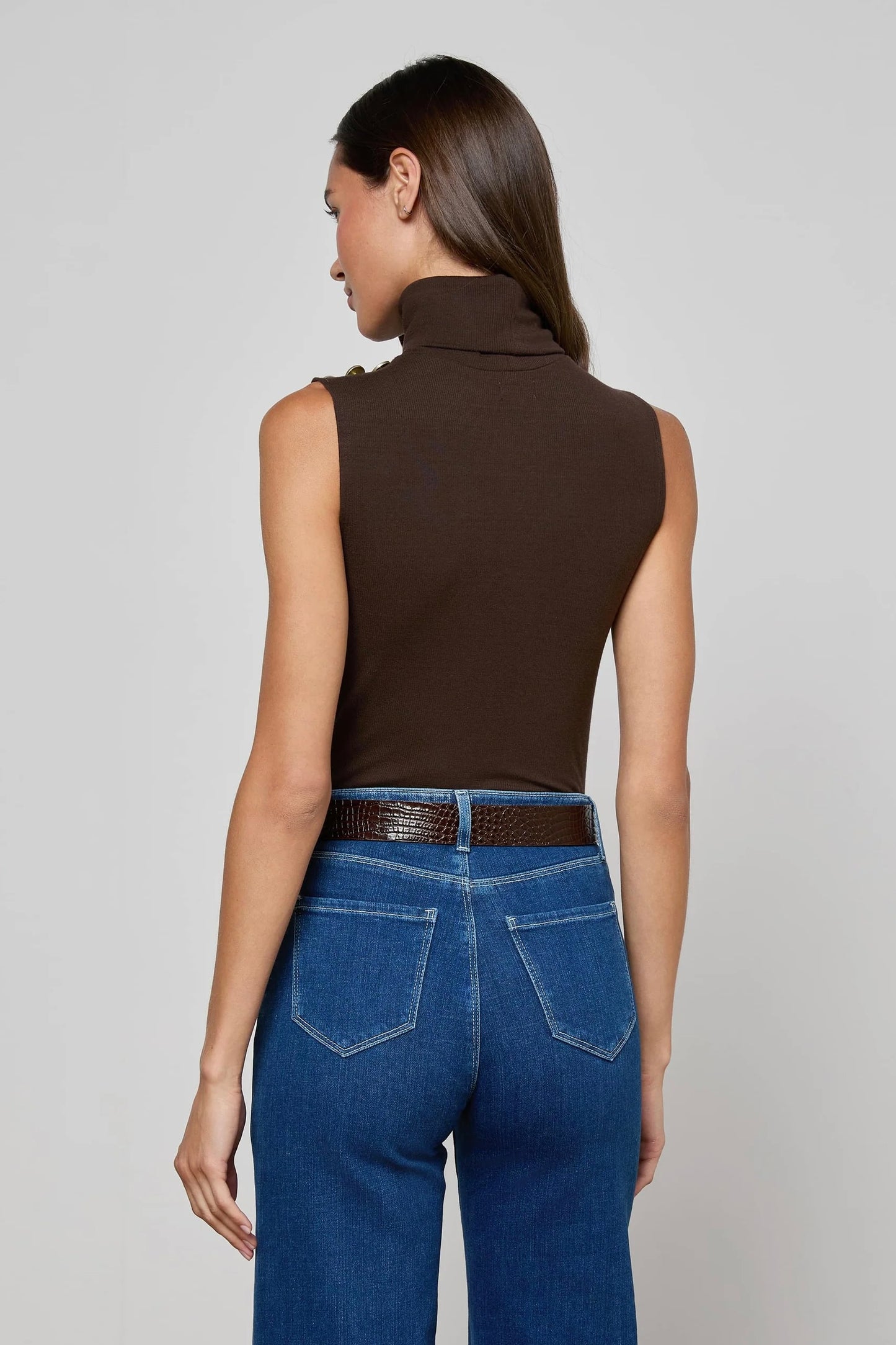 Ceci Sleeveless Turtleneck