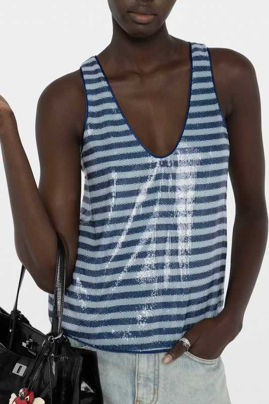 Tarys Sequins Stripe