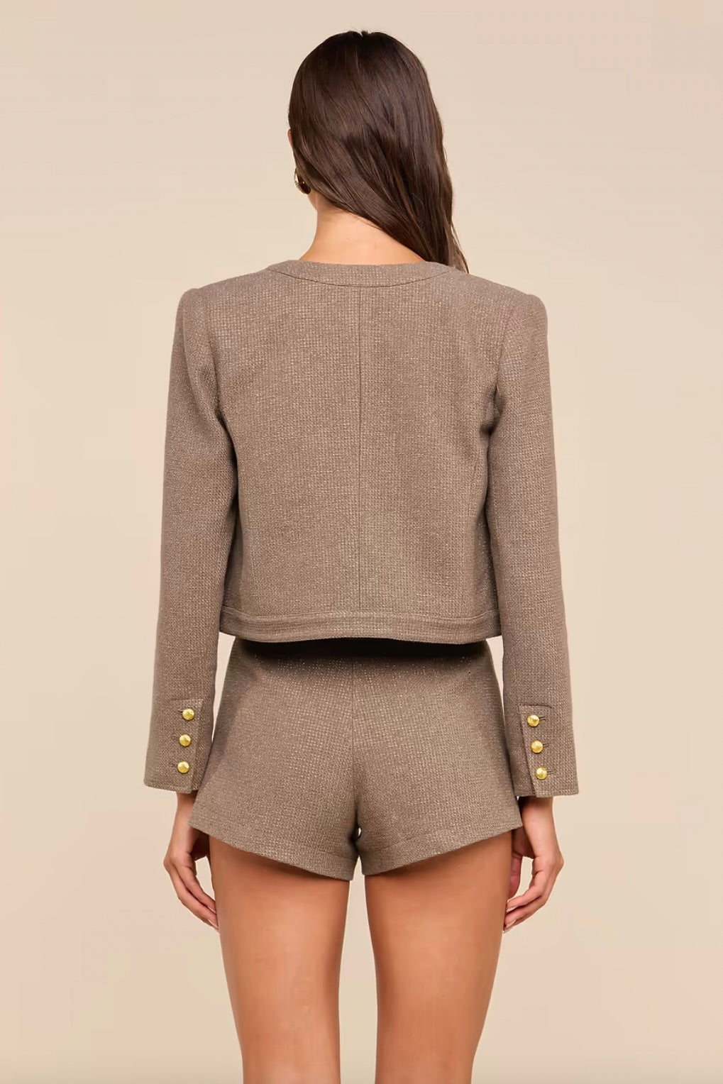 Kahila Collarless Jacket