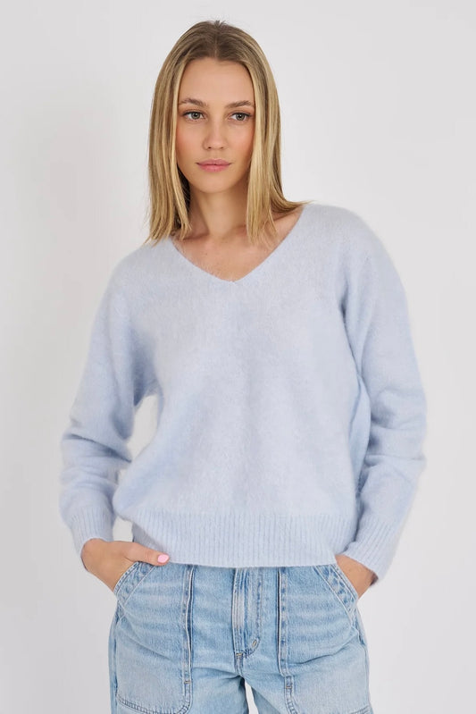 Luna Brushed Cashmere Sweater