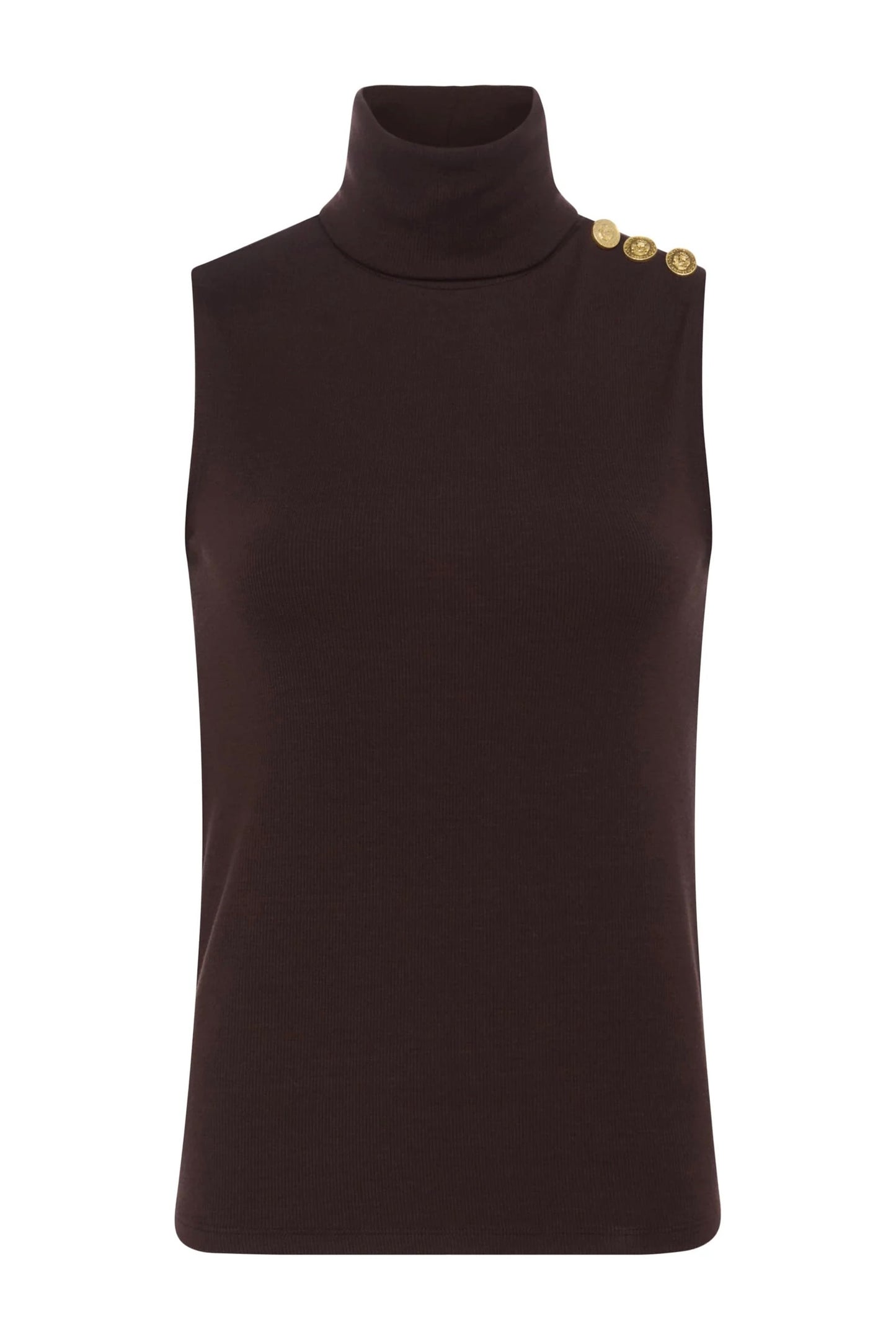 Ceci Sleeveless Turtleneck