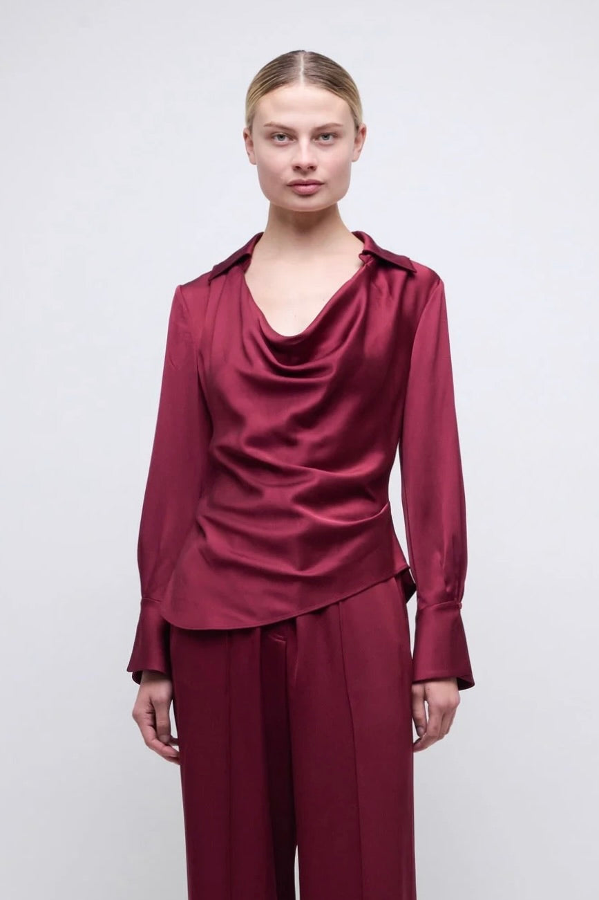 Symone Satin Top