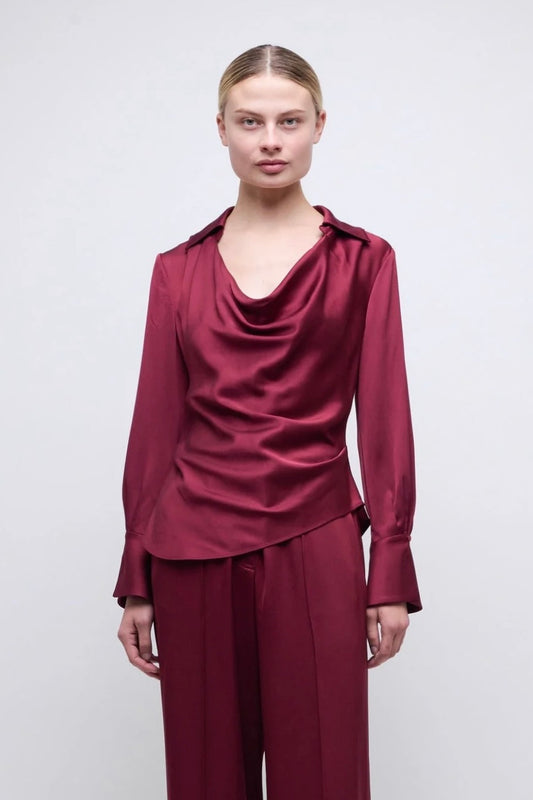Symone Satin Top
