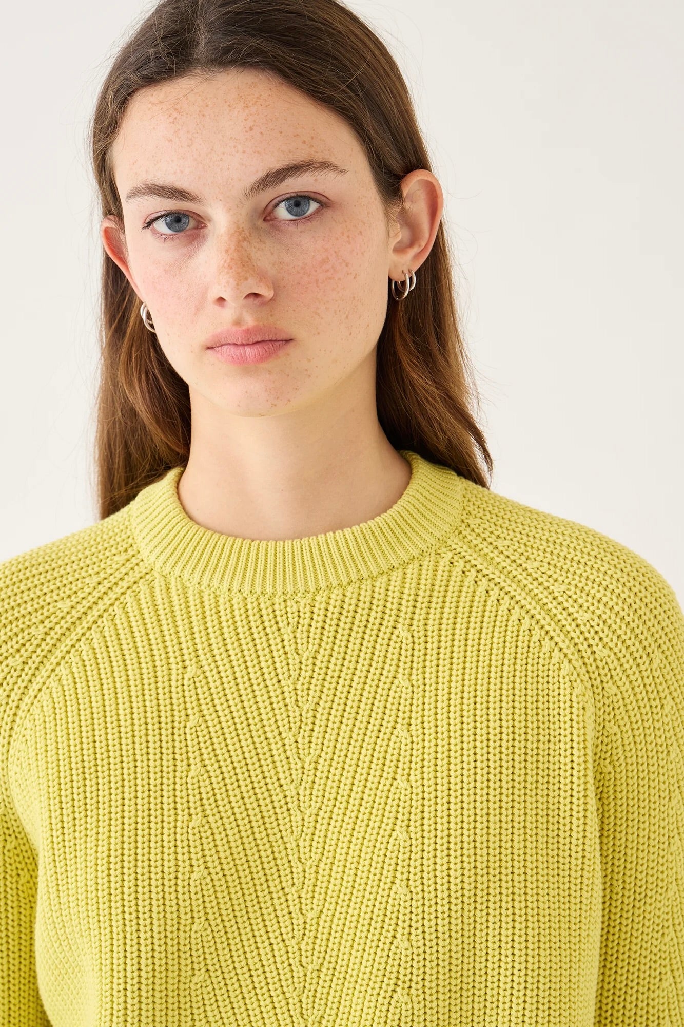 Chelsea Solid Cotton Sweater