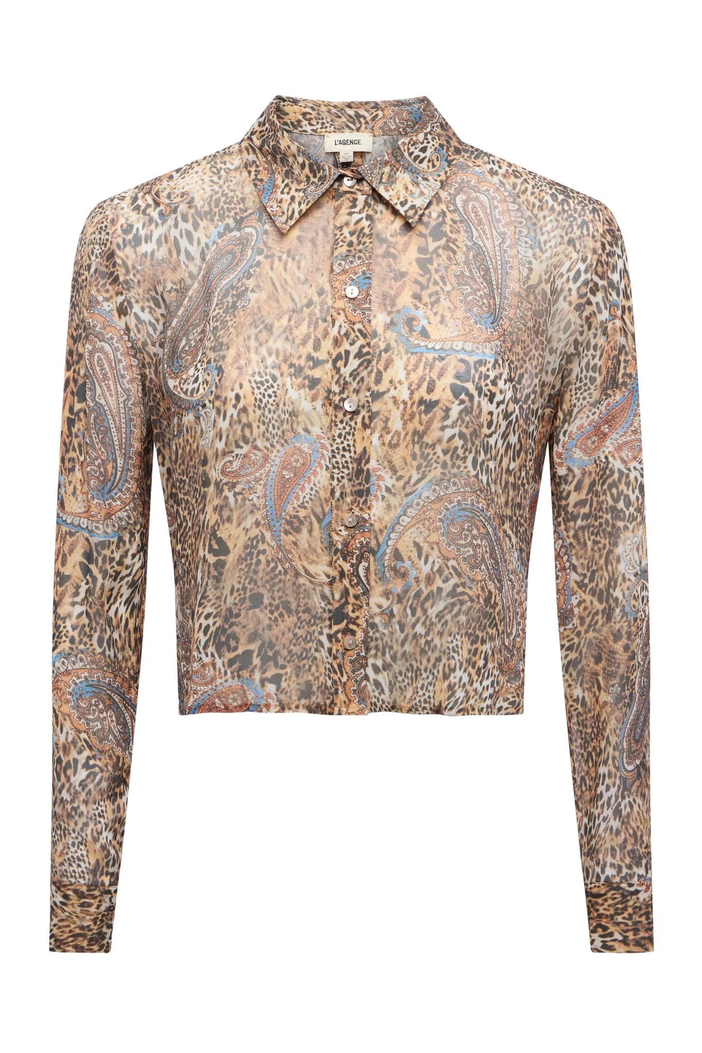 Cosette Shirt - Valencia Leopard