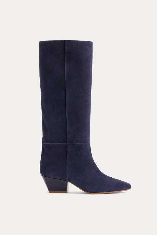 Suede High Boots