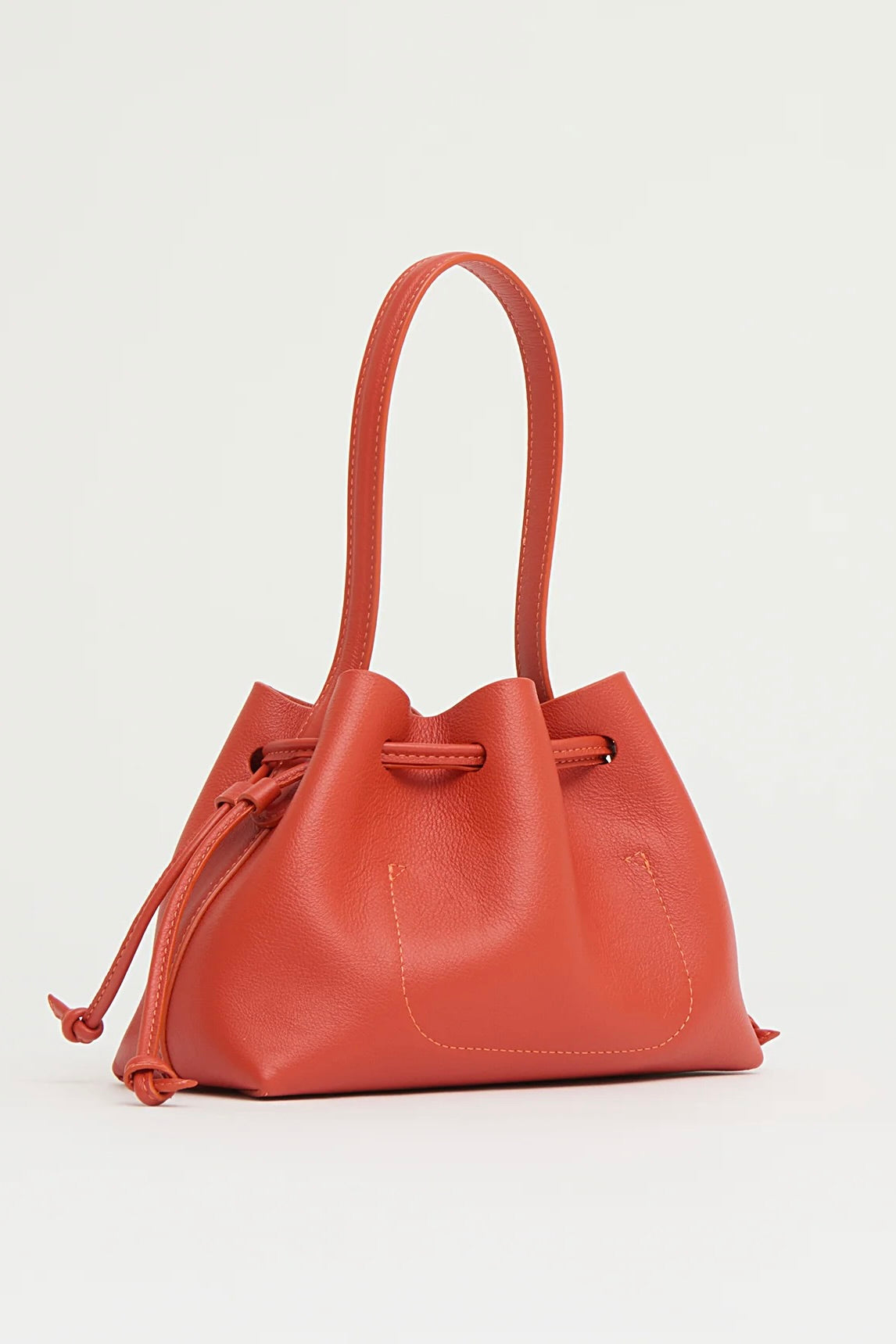 Drawstring Pouchette - Pomodoro