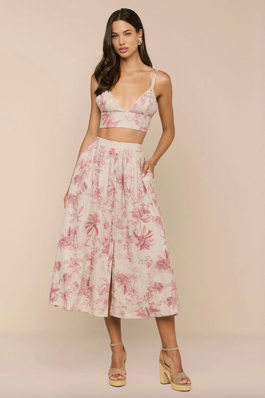 Seina Midi Skirt