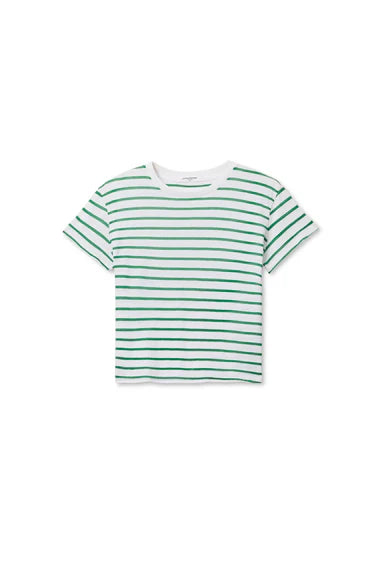 Everett Stripe Boxy Tee