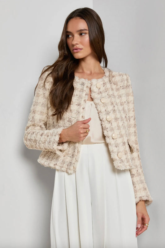 Zell Collarless Jacket