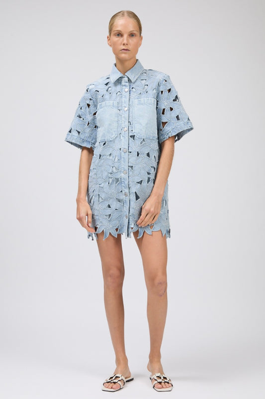 Calyn Mini Shirt Dress