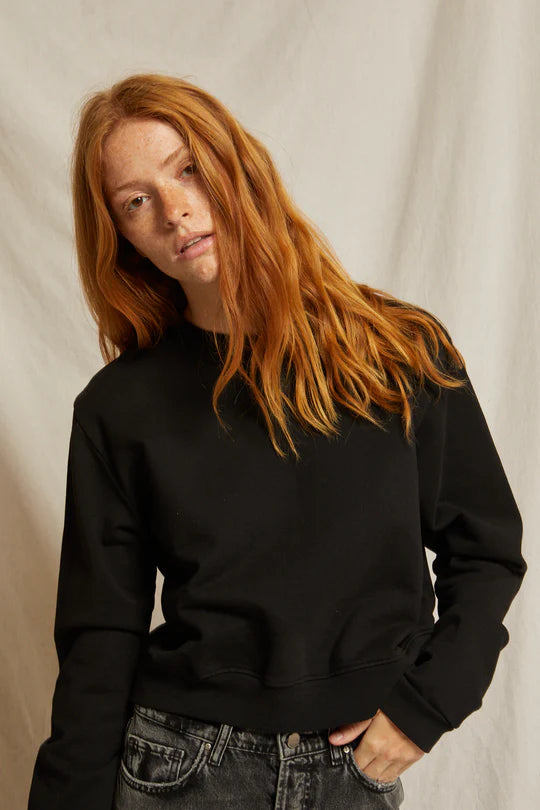 Perfect White Tee - Mandy - True Black