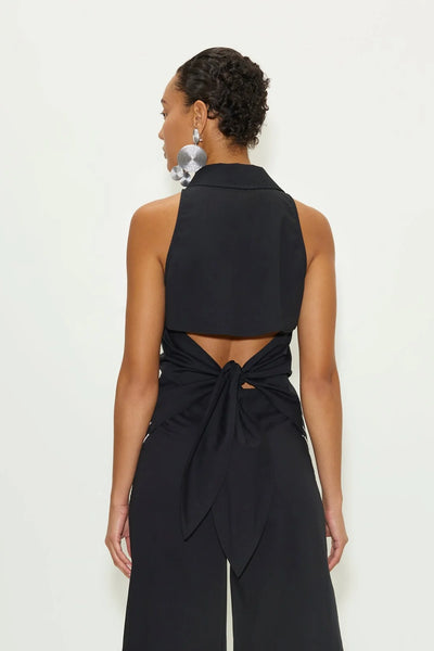 SIMONMILLER - Wavy Sleeveless Loch - Black