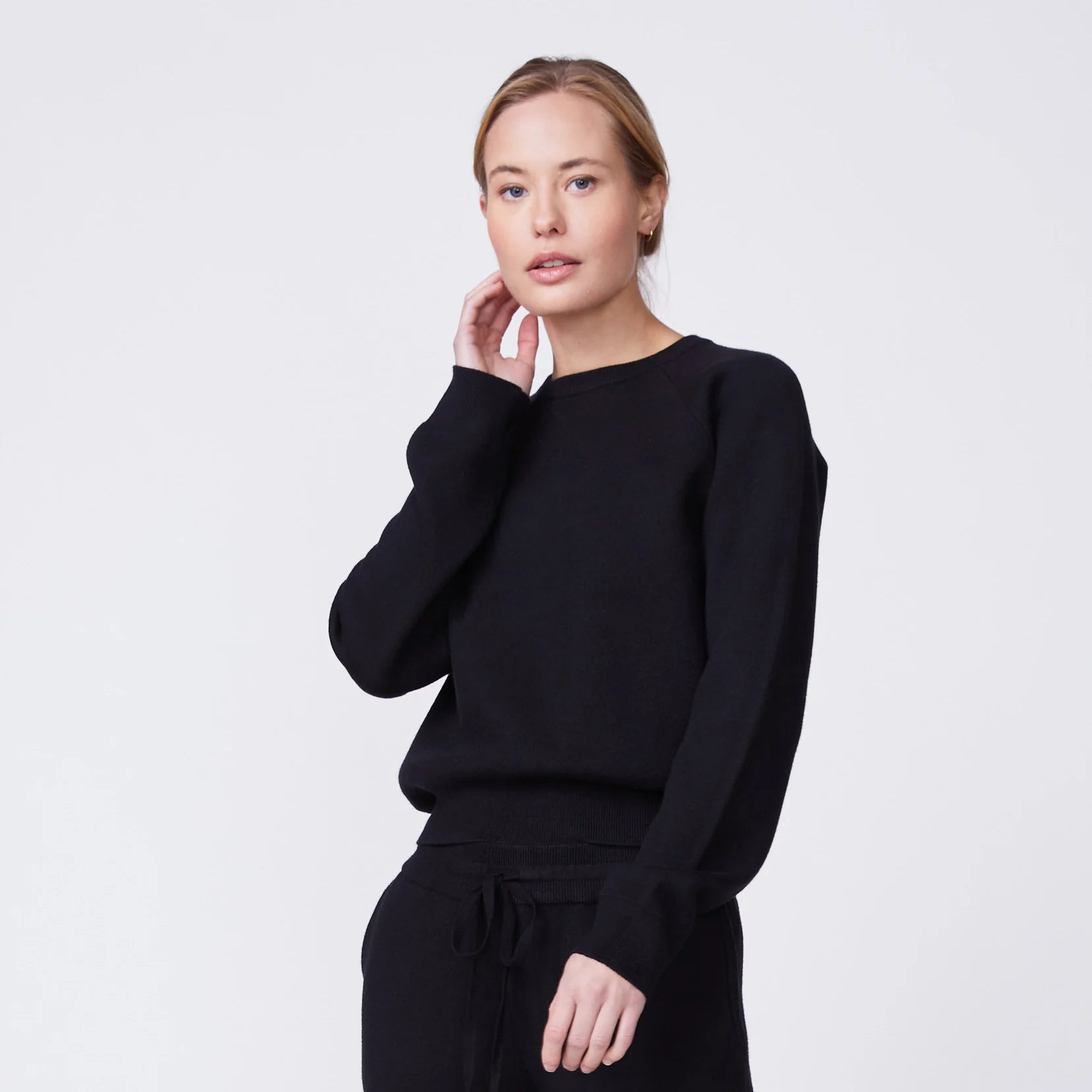 Monrow - Supersoft Sweater - Black