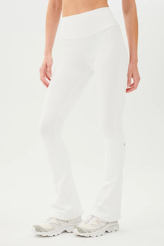 SPLITS59 - Raquel High Waist Supplex Flare - White