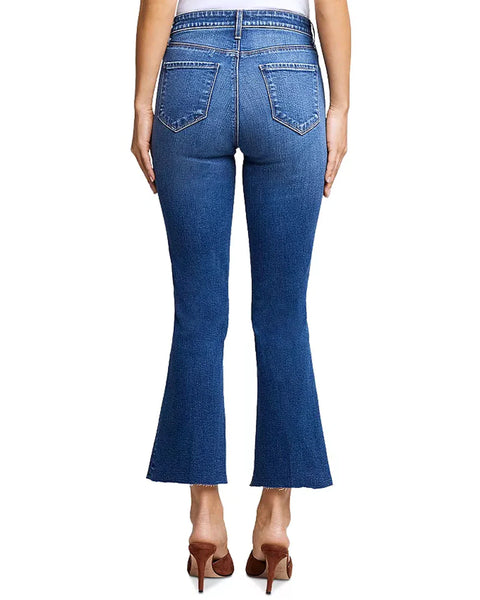 L’Agence Kendra High Rise Crop Flare Jeans - Laredo
