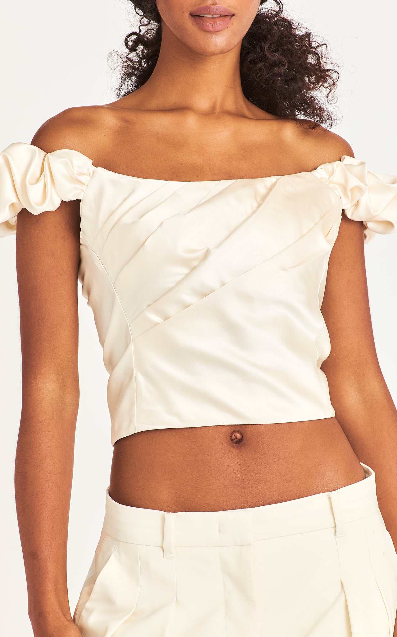 LoveShackFancy - Ileana Top - Cream