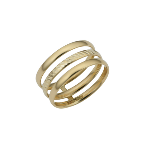 Marcilla Bailey - Oxford Ring - 14K Yellow Gold
