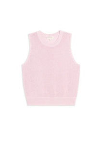 DEMYLEE - Selina Cotton Linen Top - Peony Pink
