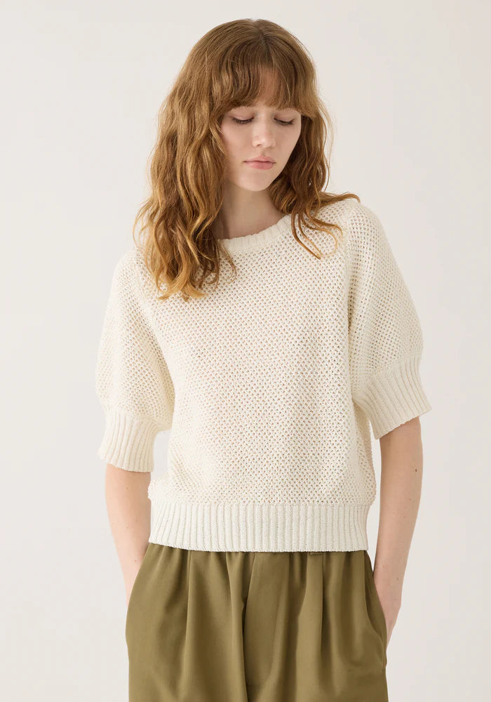 DEMYLEE - Sherry Cotton Top - White