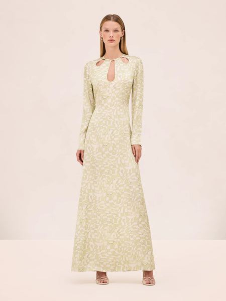 ALEXIS - Skyla Dress - Pistachio Mirage