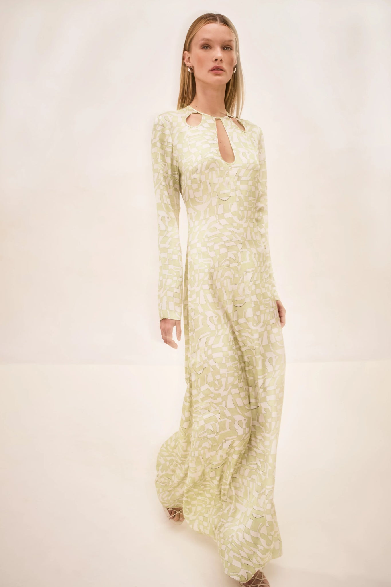 ALEXIS - Skyla Dress - Pistachio Mirage