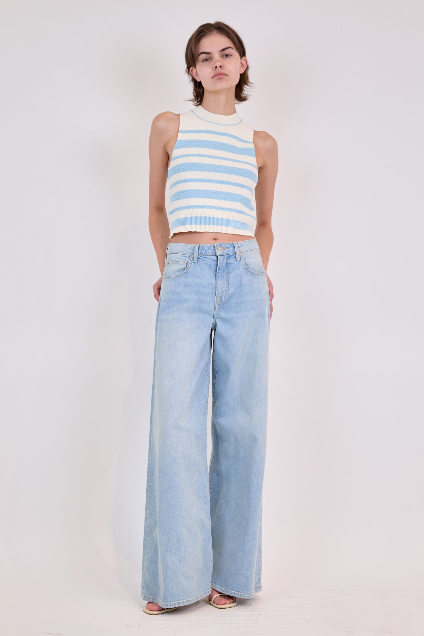 SIMKHAI - Tatyana Tank - Azure Sky Stripe