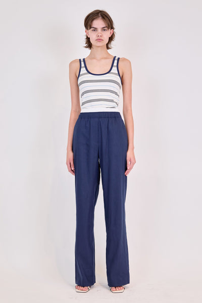 SIMKHAI - Hawkins Tank Top - White Multi Stripe