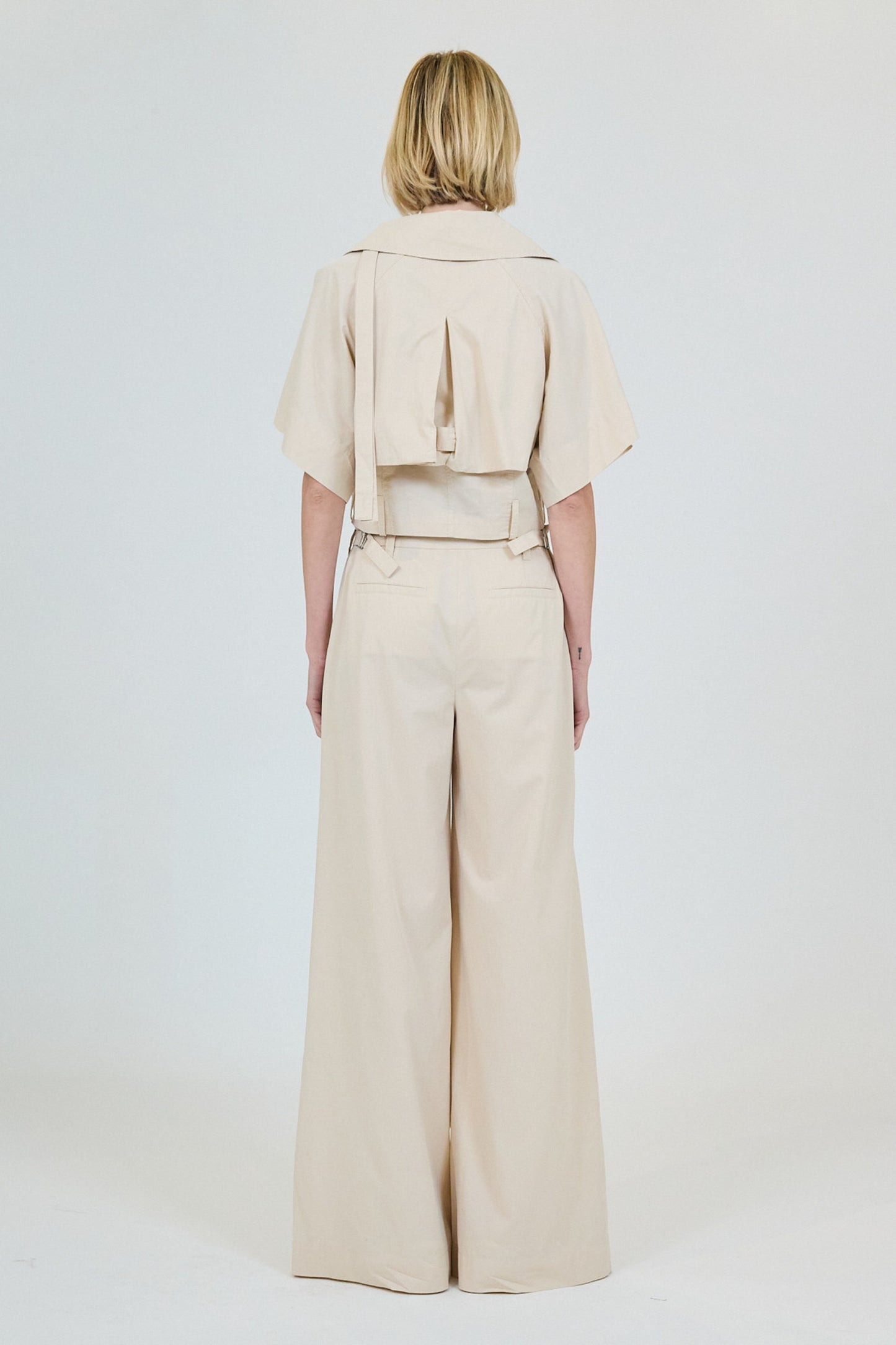 SIMKHAI - Haydin Linen Cargo Pant - Sand