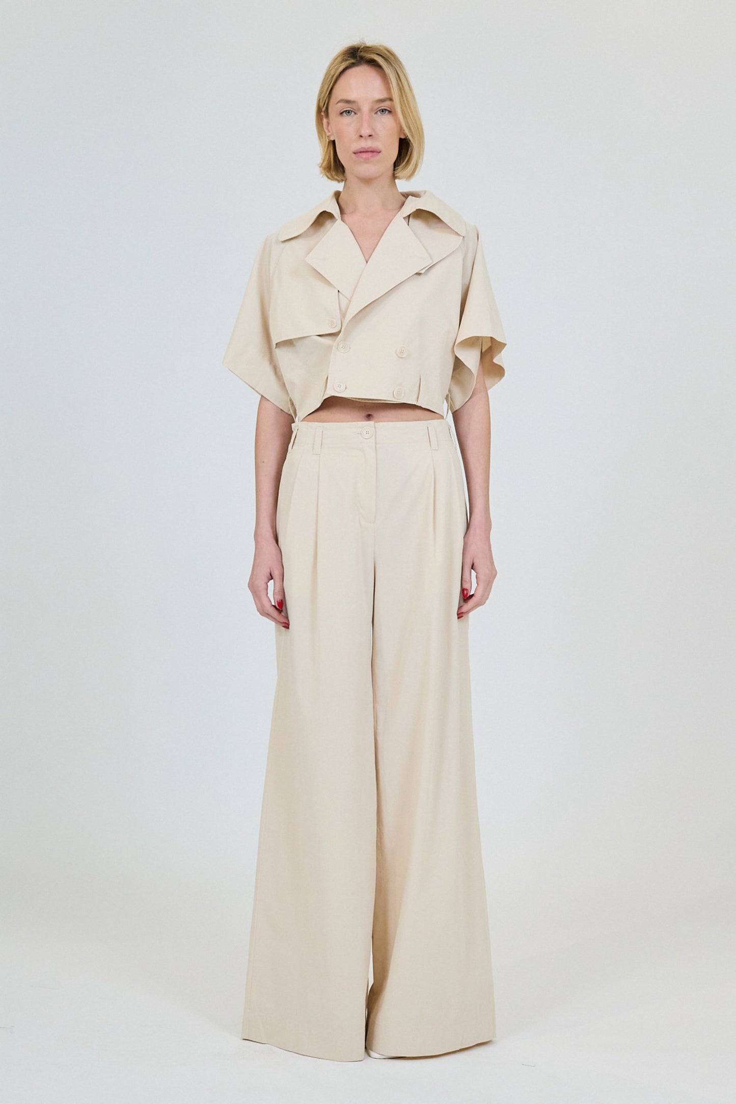 SIMKHAI - Haydin Linen Cargo Pant - Sand