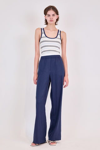 SIMKHAI - Hawkins Tank Top - White Multi Stripe