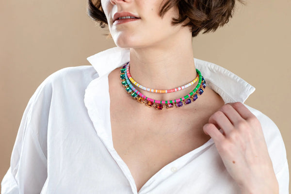 Elsie Frieda - Louise Choker Necklace - At The Copa