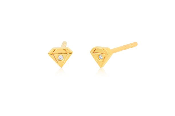EF Collection Baby Single Gem Stud