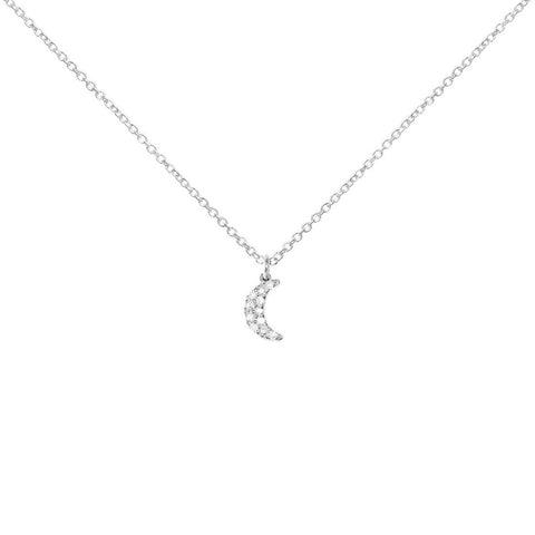 La Soula - Little Cresent Moon Necklace