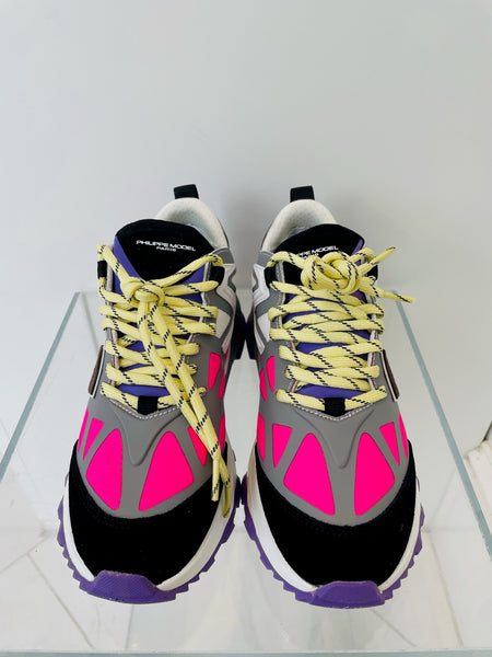 Philippe Model - Roc - Fucsia Blanc