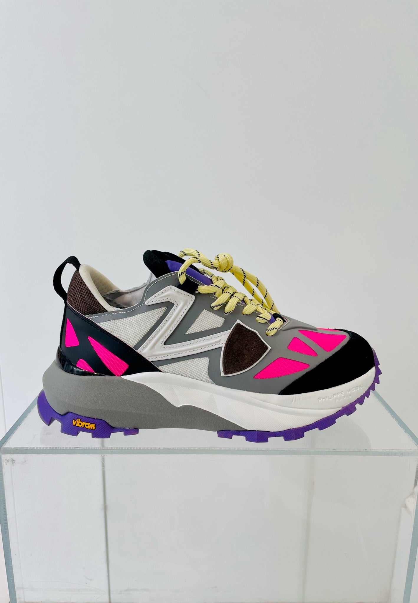 Philippe Model - Roc - Fucsia Blanc