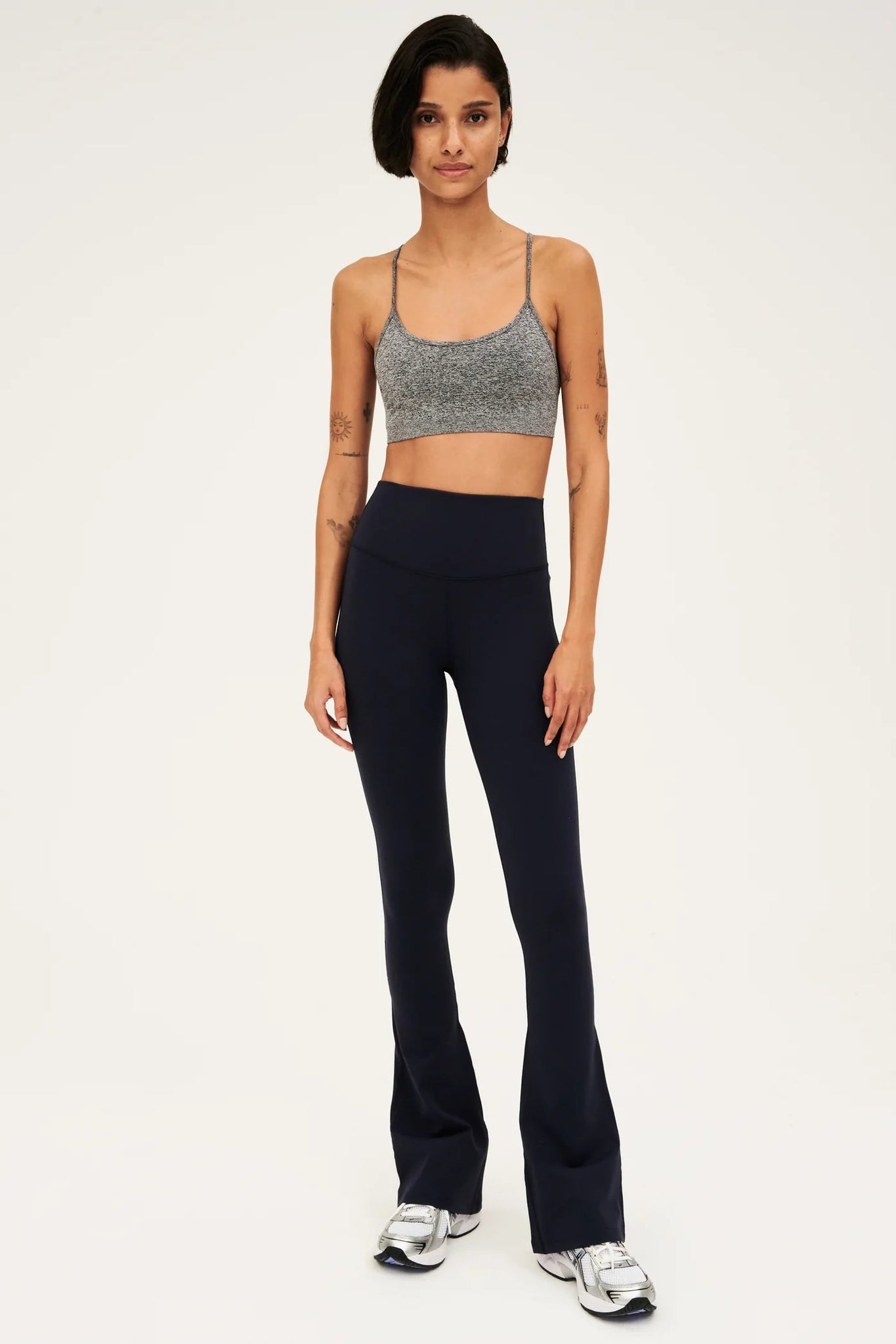 SPLITS59 - Raquel High Waist Supplex Flare - Black