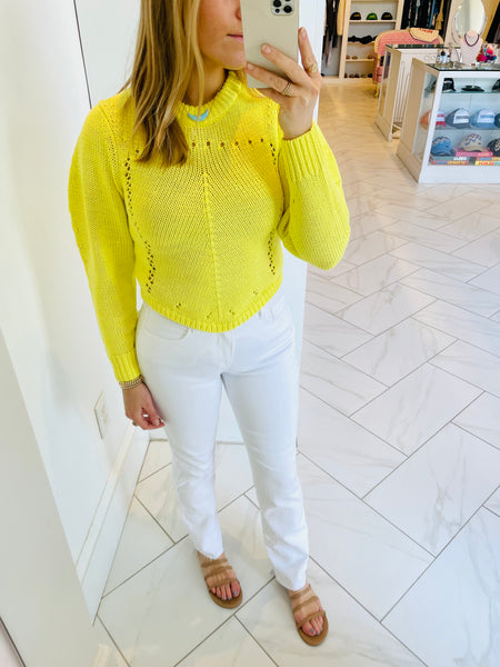 L'Agence - Draya H/R Slim Straight - Blanc