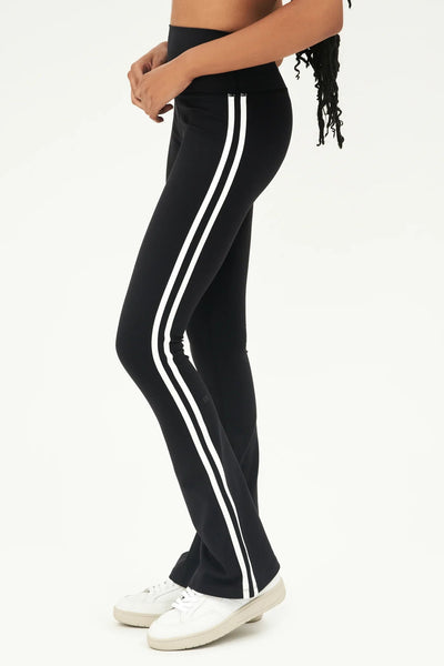 Splits59 - RAQUEL HIGH WAIST FLARED LEGGING - Black/White